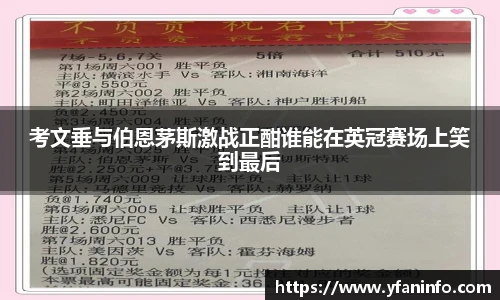 考文垂与伯恩茅斯激战正酣谁能在英冠赛场上笑到最后